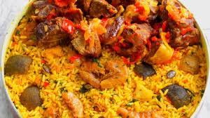 Native Rice and Goatmeat 